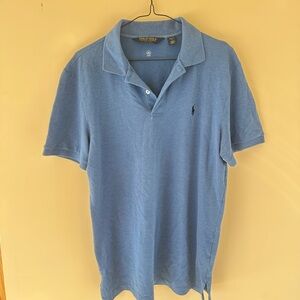 Polo Golf Ralph Lauren Men's Blue Shirt - Medium